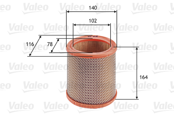AIR FILTER - ROUND TYPE